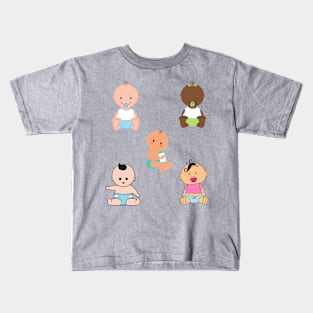 Babies All Around Kids T-Shirt